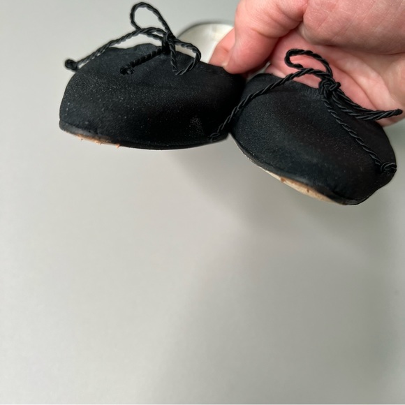 Paul Mayer Attitudes Black Pointed Toe D’Orsay Flats 8 - Picture 8 of 10